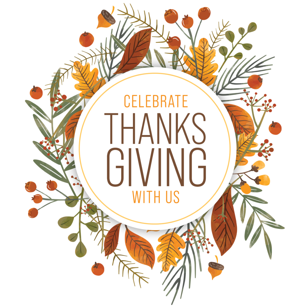 Graphic for Celebrate Thanksgiving