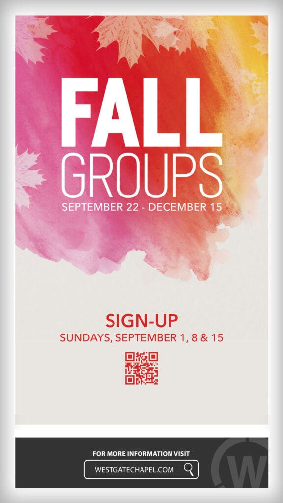 Graphic for Fall 2024 Groups