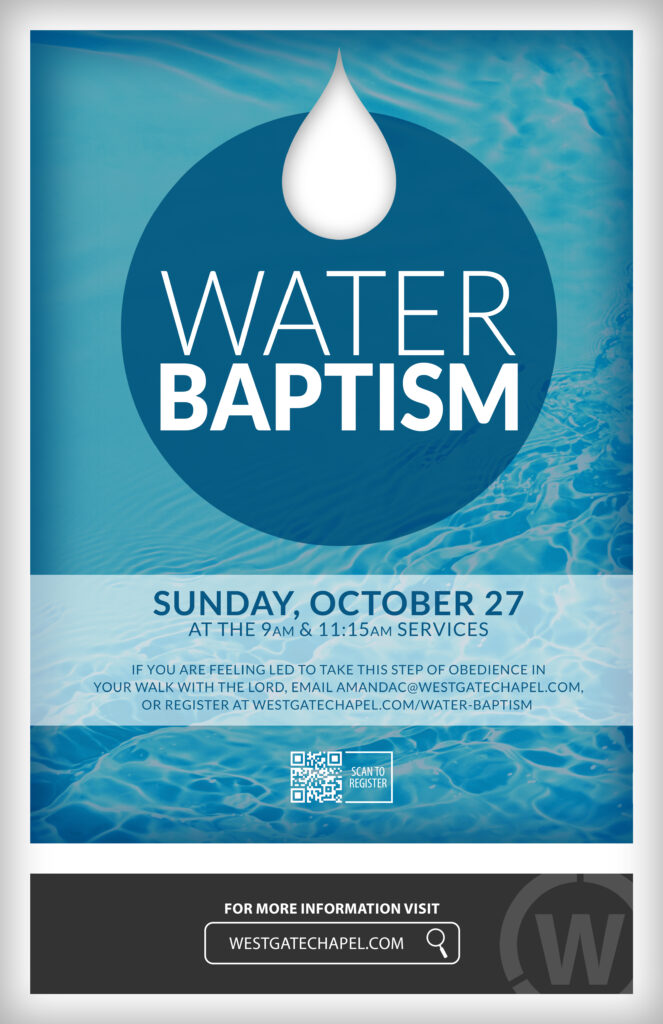 Graphic for Water Baptism